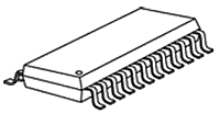 корпус микросхемы SOP24