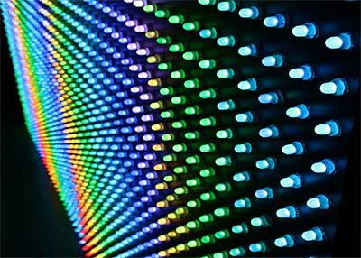 rgb источники направленного света