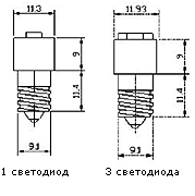 схема светодиодной лампочки