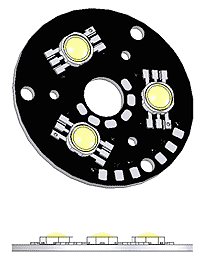 полноцветный светодиодный модуль фирмы prolight серии full color triple