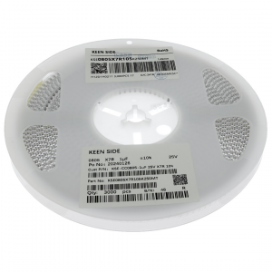 Изображение Конденсатор KSE-CC0805-1uF 25V X7R 10%