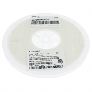 Изображение Конденсатор KSE-CC0603-10pF 50V C0G 5%