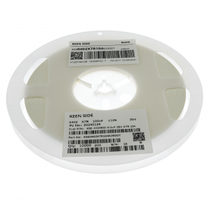 Изображение Конденсатор KSE-CC0402-0.1uF 25V X7R 10%