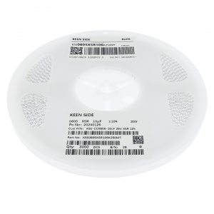 Изображение Конденсатор KSE-CC0805-10uF 25V X5R 10%