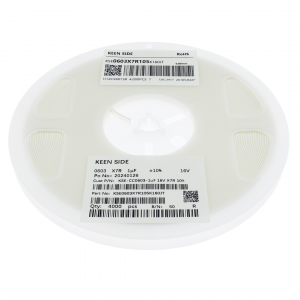 Изображение Конденсатор KSE-CC0603-1uF 16V X7R 10%