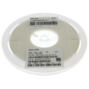 Изображение Конденсатор KSE-CC0402-15pF 50V C0G 5%