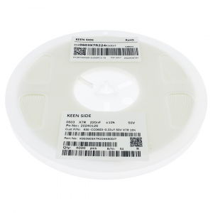 Изображение Конденсатор KSE-CC0603-0.22uF 50V X7R 10%