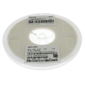 Изображение Конденсатор KSE-CC0603-4.7uF 6.3V X5R 10%