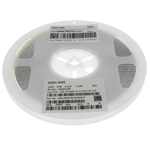 Изображение Конденсатор KSE-CC1206-4.7uF 50V X7R 10%