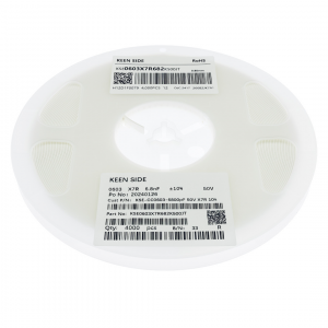 Изображение Конденсатор KSE-CC0603-6800pF 50V X7R 10%