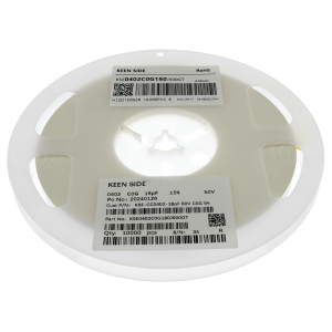 Изображение Конденсатор KSE-CC0402-18pF 50V C0G 5%