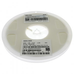 Изображение Конденсатор KSE-CC0603-3300pF 50V X7R 10%