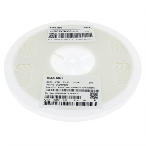 Изображение Конденсатор KSE-CC0603-0.033uF 50V X7R 10%