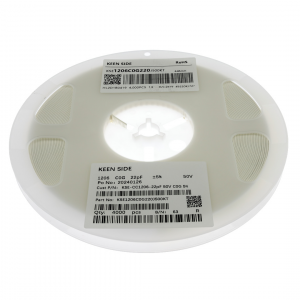 Изображение Конденсатор KSE-CC1206-22pF 50V C0G 5%