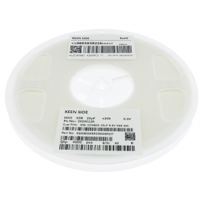 Изображение Конденсатор KSE-CC0603-22uF 6.3V X5R 20%
