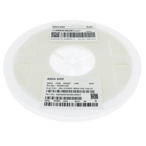 Изображение Конденсатор KSE-CC0603-390pF 50V C0G 5%