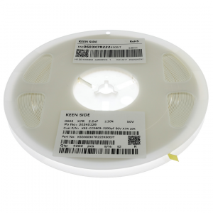 Изображение Конденсатор KSE-CC0603-2200pF 50V X7R 10%