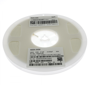 Изображение Конденсатор KSE-CC0603-4.7pF 50V C0G 0.25pF