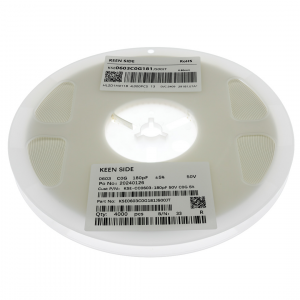 Изображение Конденсатор KSE-CC0603-180pF 50V C0G 5%
