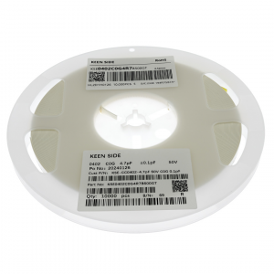 Изображение Конденсатор KSE-CC0402-4.7pF 50V C0G 0.1pF