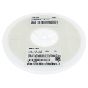 Изображение Конденсатор KSE-CC0603-0.015uF 50V X7R 10%