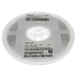 Изображение Конденсатор KSE-CC1206-0.47uF 100V X7R 10%