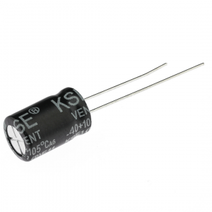 Изображение Конденсатор электролитический KSE-100UF-63V-0812-105