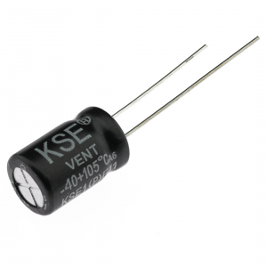 Изображение Конденсатор электролитический KSE-470UF-25V-0812-105