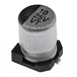 Изображение Конденсатор электролитический KSE-SMD-10UF-25V-0405-105