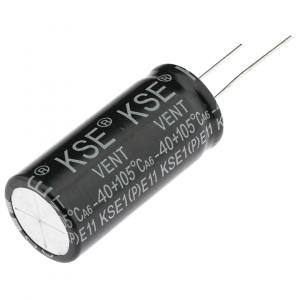 Изображение Конденсатор электролитический KSE-180UF-400V-1840-105
