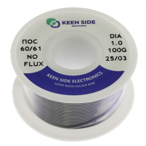 Изображение Припой Sn60/Pb40-d1.0-100g ПОС 60/61