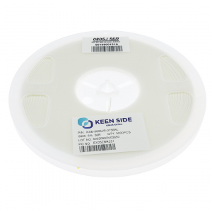 Изображение Резистор постоянный SMD KSE-0805JR-0756RL RC5% 56 Ом