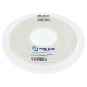Изображение Резистор постоянный SMD KSE-0603JR-07560RL RC5% 560 Ом