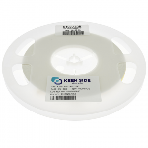 Изображение Резистор постоянный SMD KSE-0402JR-0720KL RC5% 20 кОм