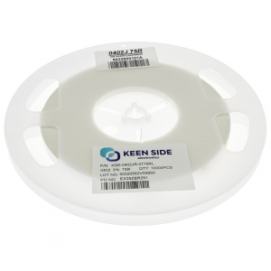 Изображение Резистор постоянный SMD KSE-0402JR-0775RL RC5% 75 Ом