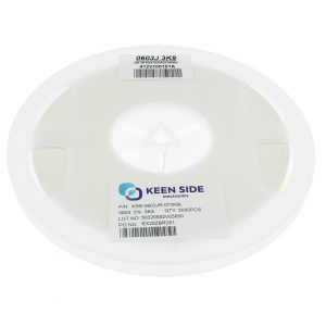 Изображение Резистор постоянный SMD KSE-0603JR-073K9L RC5% 3.9 кОм