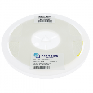Изображение Резистор постоянный SMD KSE-0603JR-07360RL RC5% 360 Ом