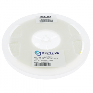 Изображение Резистор постоянный SMD KSE-0603JR-0730RL RC5% 30 Ом