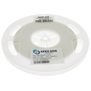 Изображение Резистор постоянный SMD KSE-0402FR-0727RL RC1% 27 Ом