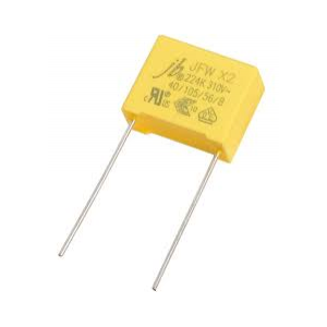 Изображение Конденсатор плёночный JFW0A9474K150000B / JFW 0,47uF 310V 10% X2 18x15,5x9,5m P:15mm