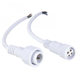 Изображение Герметичный разъем 4pin WP L=40 D=18mm 4*0.5mm2