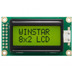 Изображение LCD module WH0802A-YGK-CT