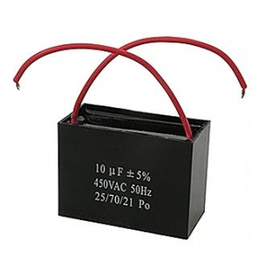 Изображение Конденсатор пусковой CBB61 10uF 450V (SAIFU)