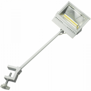 Изображение Светильник с кронштейном LED MAXUS-50, COB 50Вт, 3000K+4500K+6000K, 220В, 650 мм, струбцина, со встр
