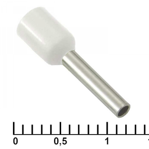 Изображение Наконечник на кабель DN01510 white (1.7x10mm)