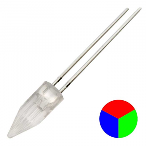 Изображение Светодиод 5 mm RGBYW0(7 color )
