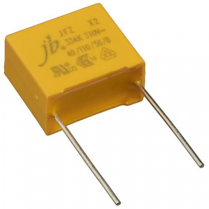 Изображение Конденсатор пленочный 0.33uF 310V 10% X2 / JFZ0A9334K150000B