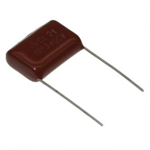 Изображение Конденсатор пленочный CL21 0,1uF 400V 10% P=10mm