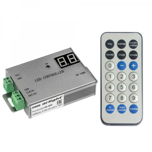 Изображение Контроллер HX-805 (2048 pix, 5-24V, SD-карта, ПДУ)
