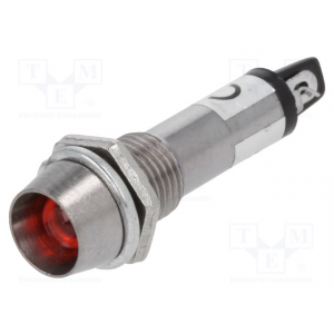 Изображение Лампа индикаторная IND8-12R-B